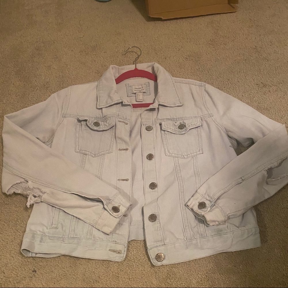 Light Blue F21 Jean Jacket